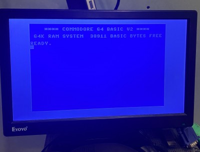 Ekran powitalny C64